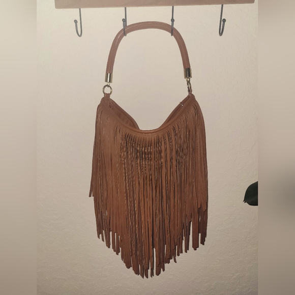 H&M Brown Fringe Shoulder Bag - Picture 4 of 7